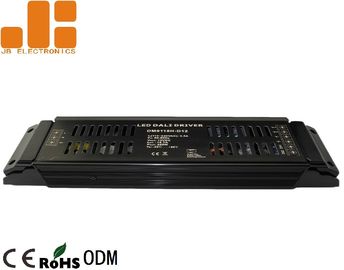 Max 200W Siyah DALI LED Sürücü, DC12V / DC24V PWM Sinyal Şeridi Işık Kısıcı